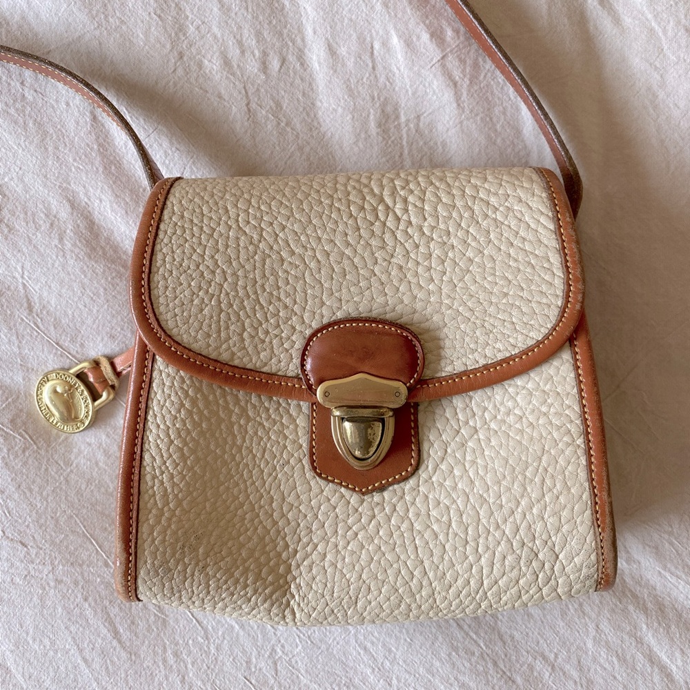 Vintage Dooney & Bourke Leather Mini Crossbody Purse
